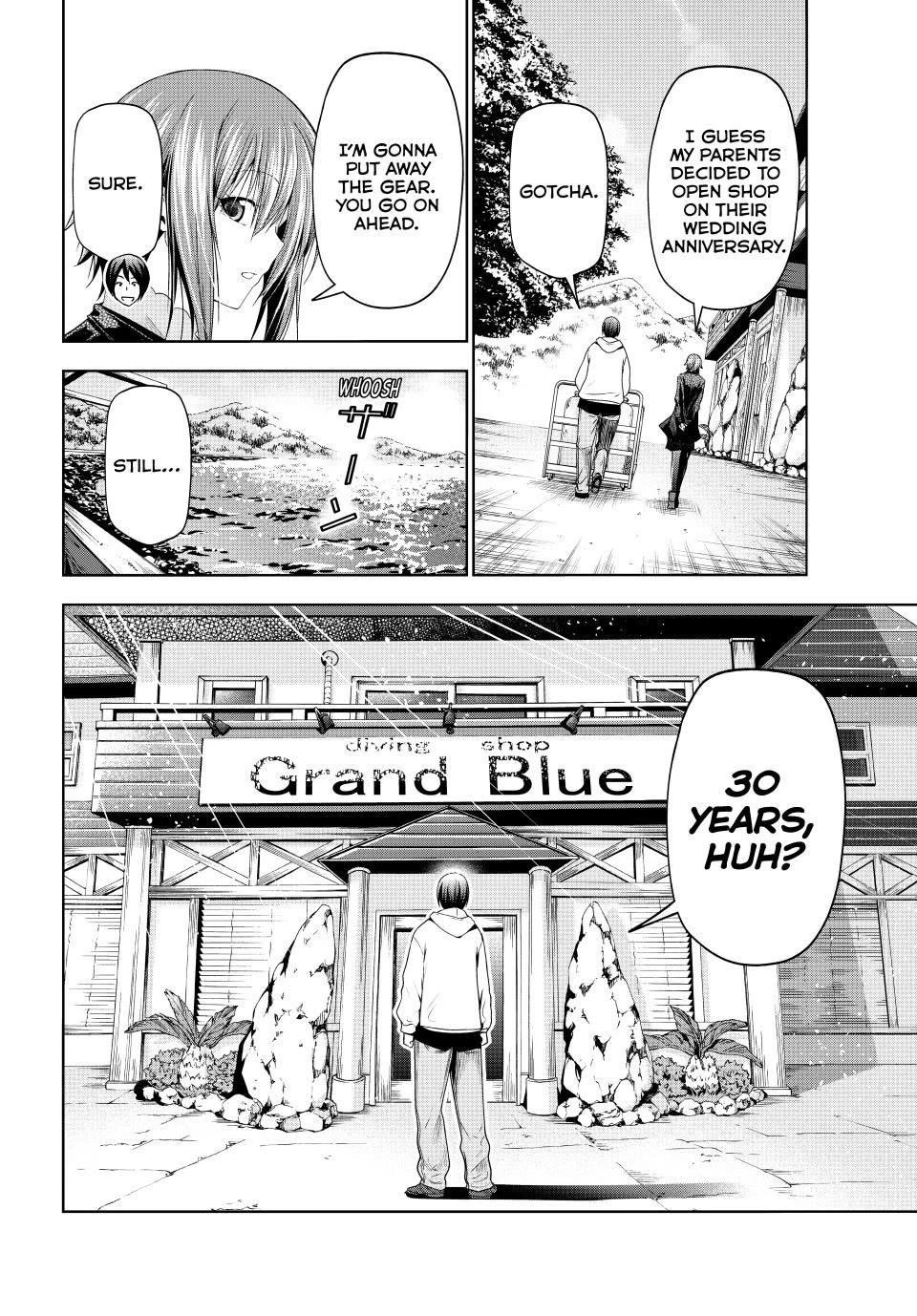 GRAND BLUE Chapter 100 - Page 5 in English