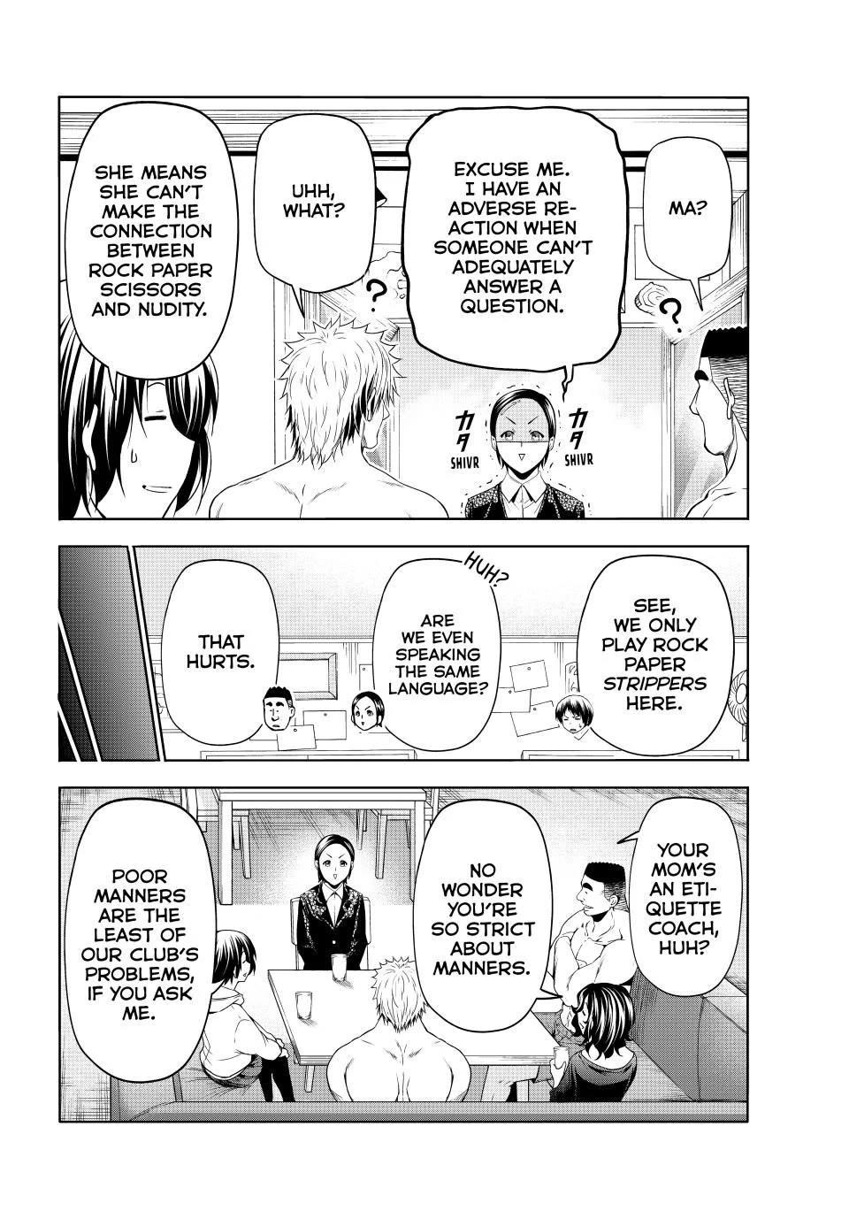 GRAND BLUE Chapter 101.5 - Page 8 in English