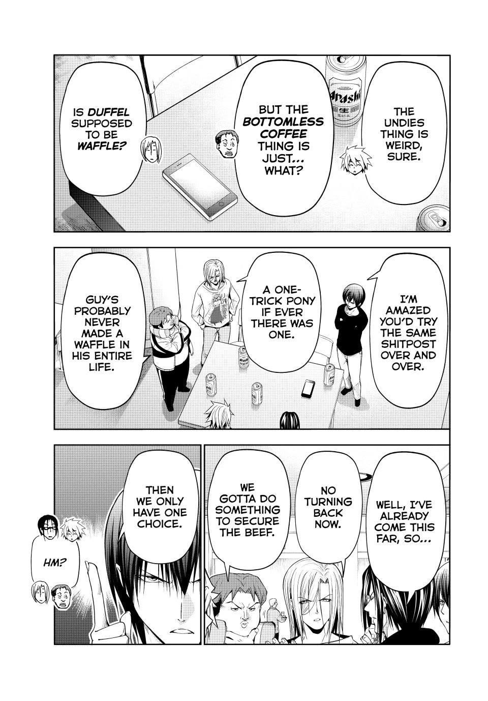 GRAND BLUE Chapter 101 - Page 13 in English