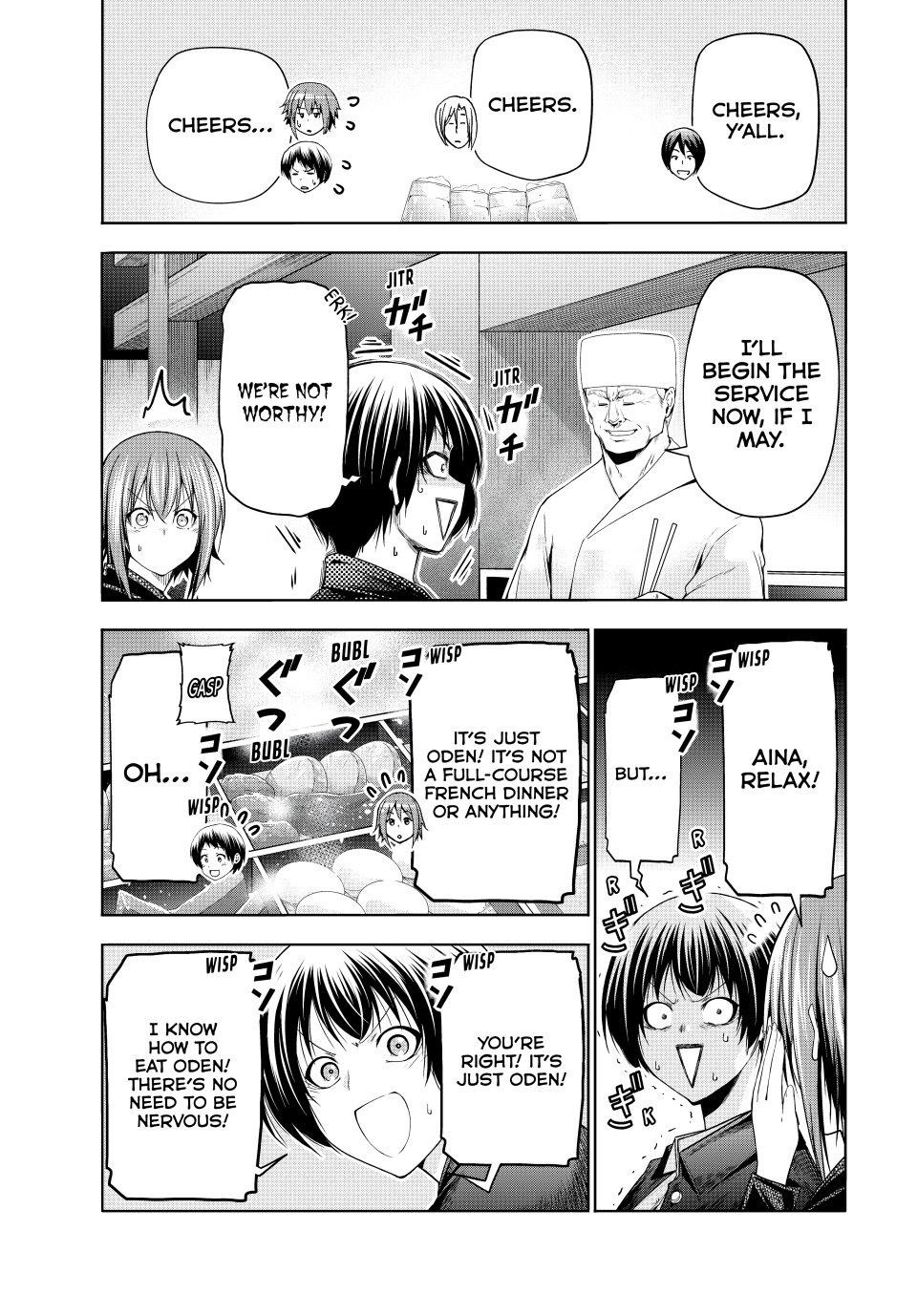 GRAND BLUE Chapter 103 - Page 11 in English