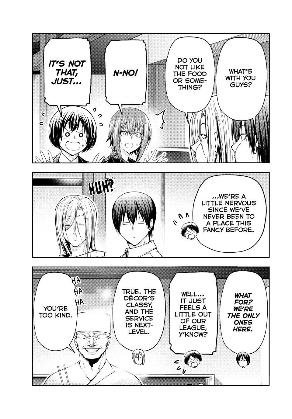 GRAND BLUE Chapter 103 - Page 17 in English