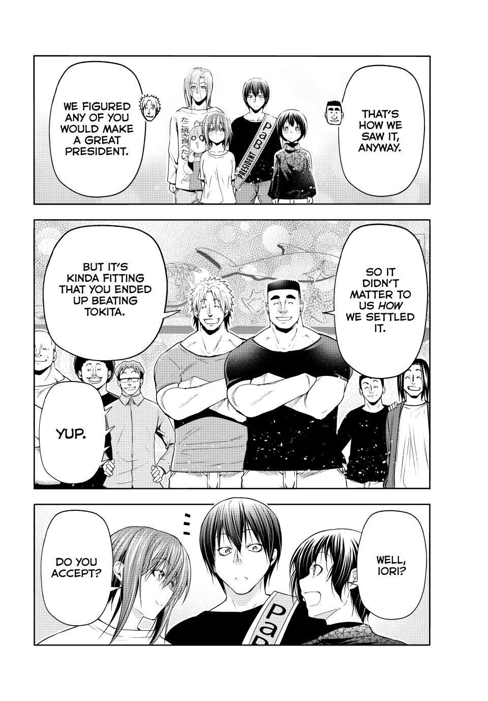 GRAND BLUE Chapter 105.5 - Page 44 in English