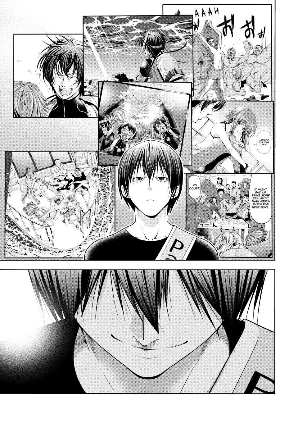 GRAND BLUE Chapter 105.5 - Page 45 in English