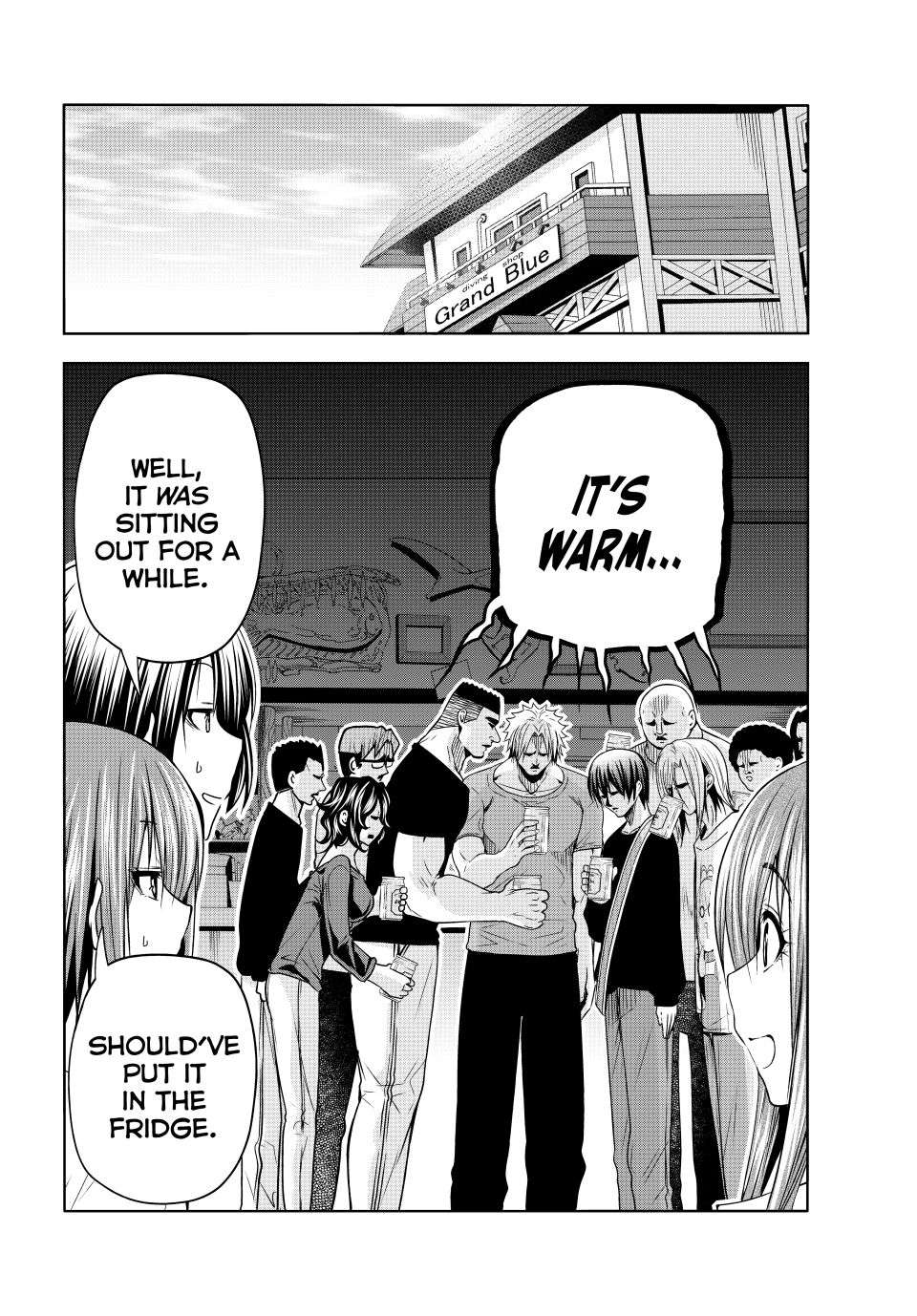 GRAND BLUE Chapter 105.5 - Page 54 in English
