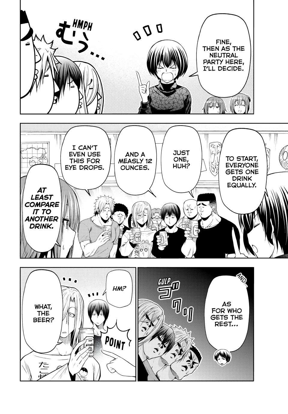 GRAND BLUE Chapter 105.75 - Page 16 in English