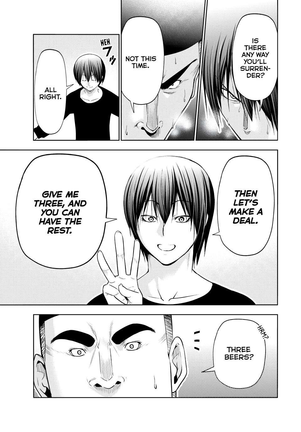 GRAND BLUE Chapter 105.75 - Page 35 in English