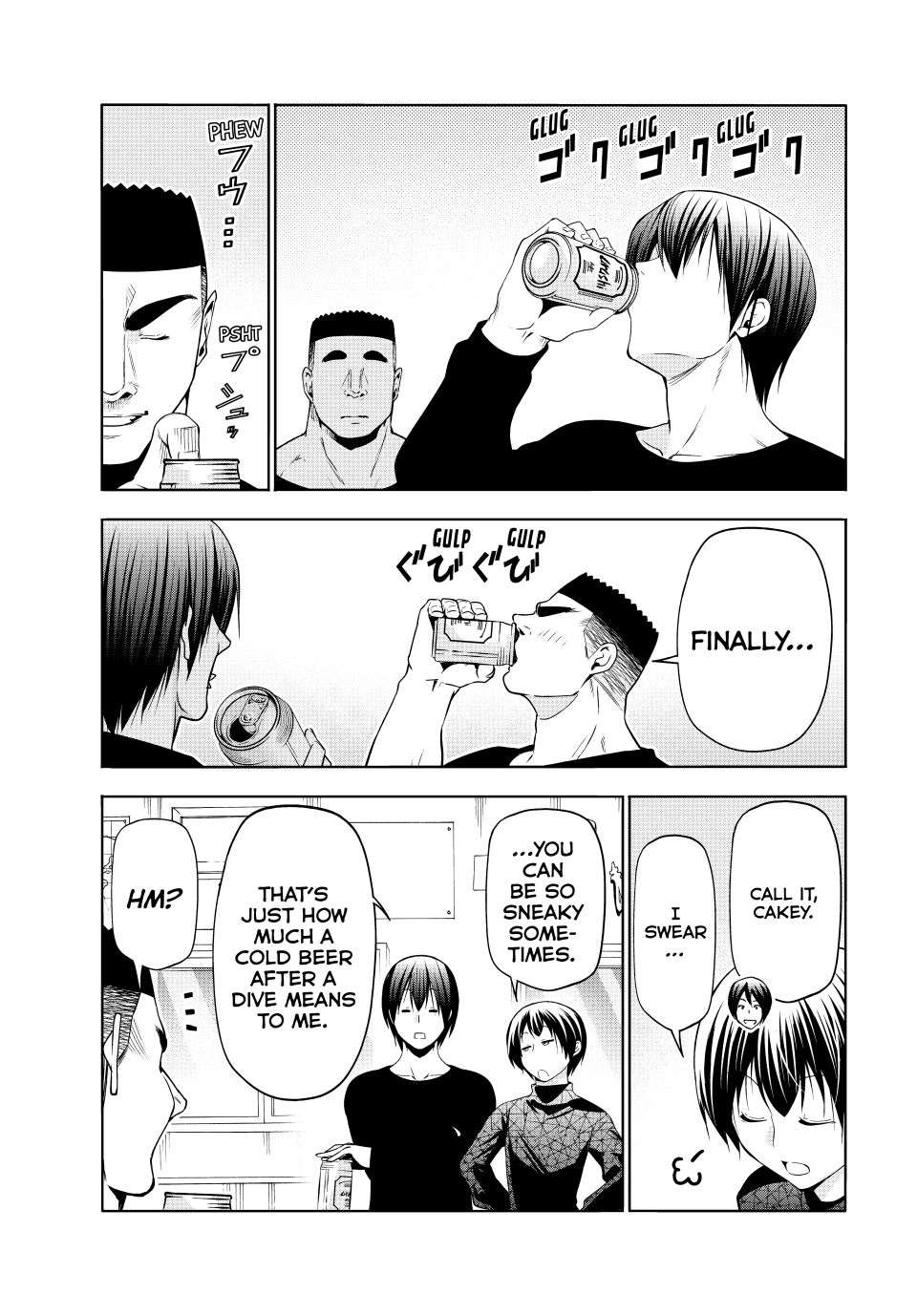 GRAND BLUE Chapter 105.75 - Page 37 in English
