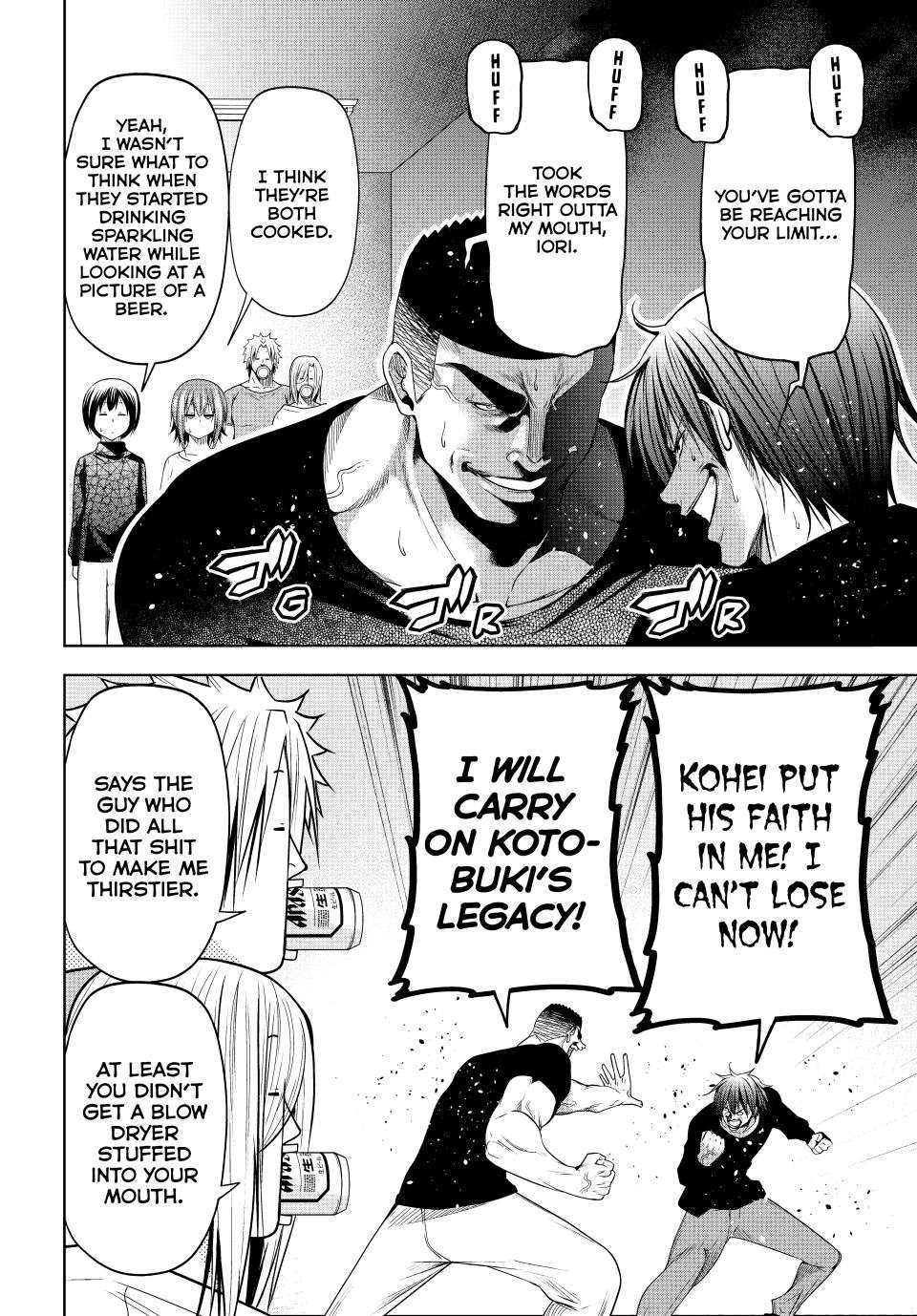 GRAND BLUE Chapter 105 - Page 34 in English