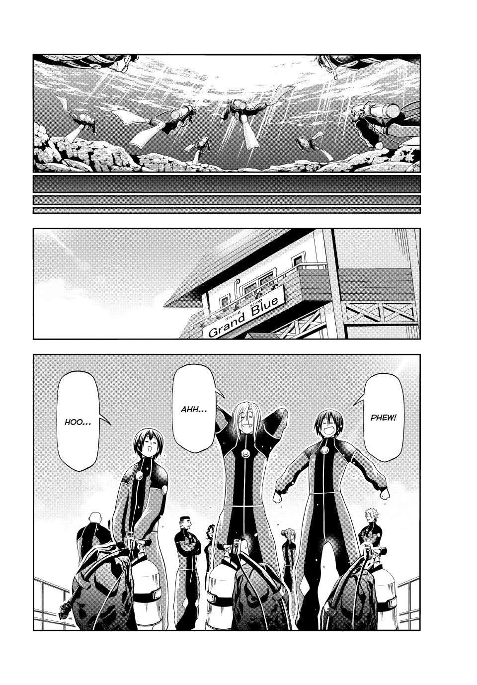 GRAND BLUE Chapter 105 - Page 4 in English