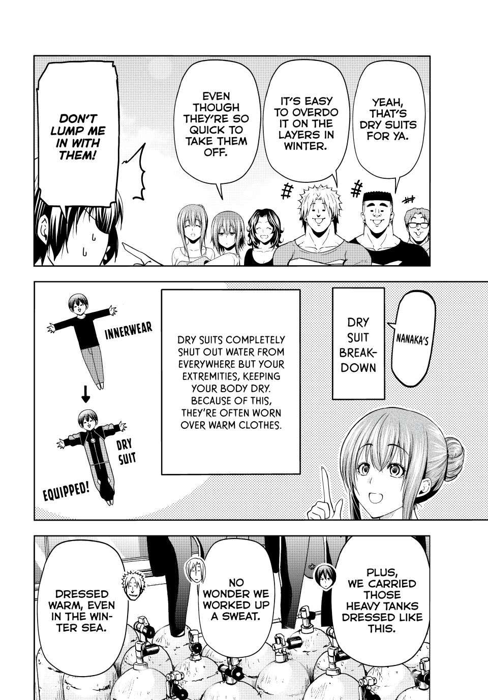 GRAND BLUE Chapter 105 - Page 6 in English