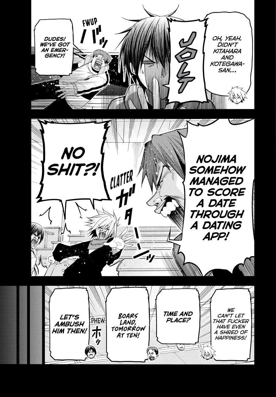 GRAND BLUE Chapter 106 - Page 11 in English