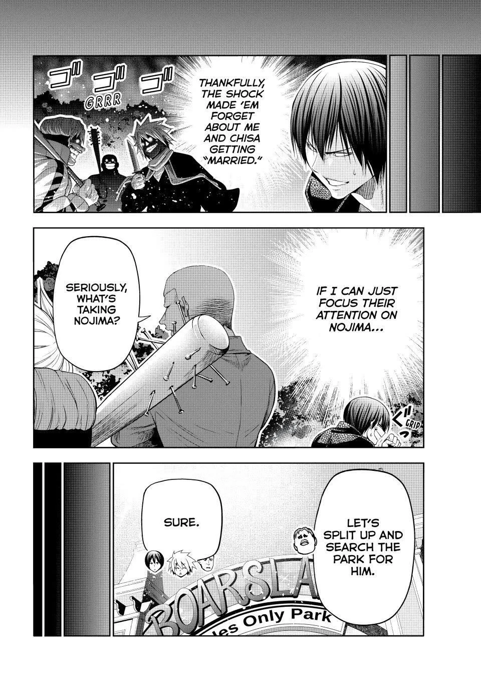 GRAND BLUE Chapter 106 - Page 12 in English