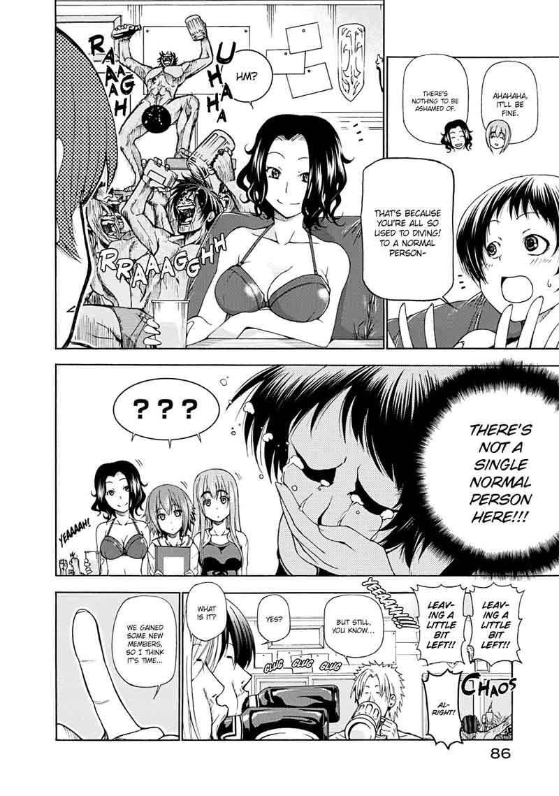 GRAND BLUE Chapter 11 - Page 11 in English
