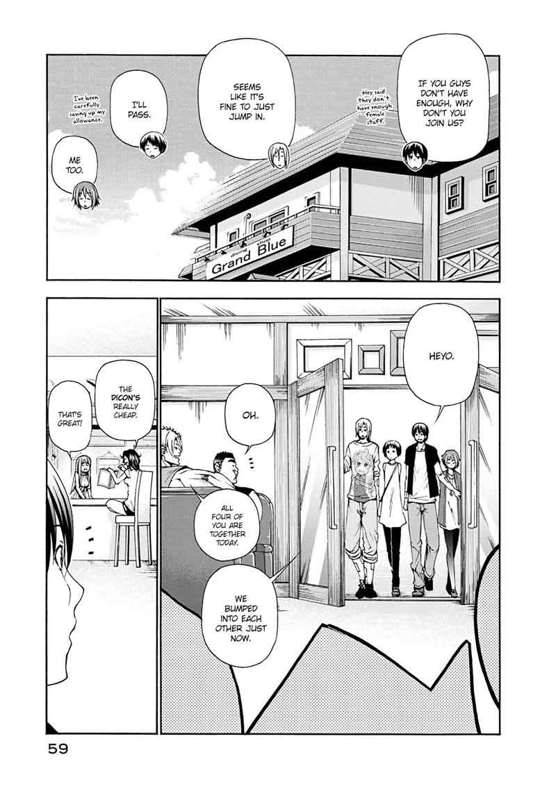 GRAND BLUE Chapter 15 - Page 3 in English