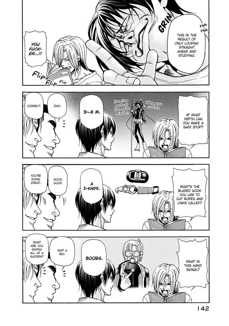 GRAND BLUE Chapter 17 - Page 8 in English