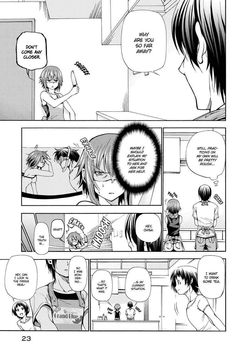 GRAND BLUE Chapter 18 - Page 22 in English