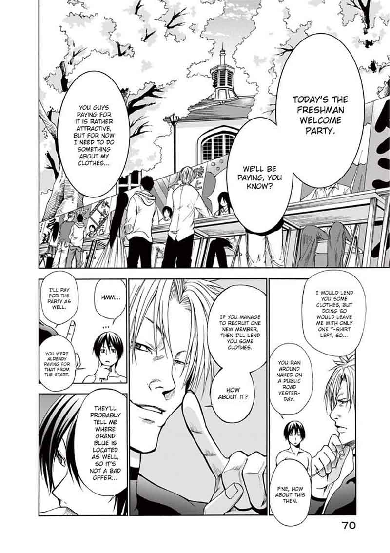 GRAND BLUE Chapter 2 - Page 18 in English