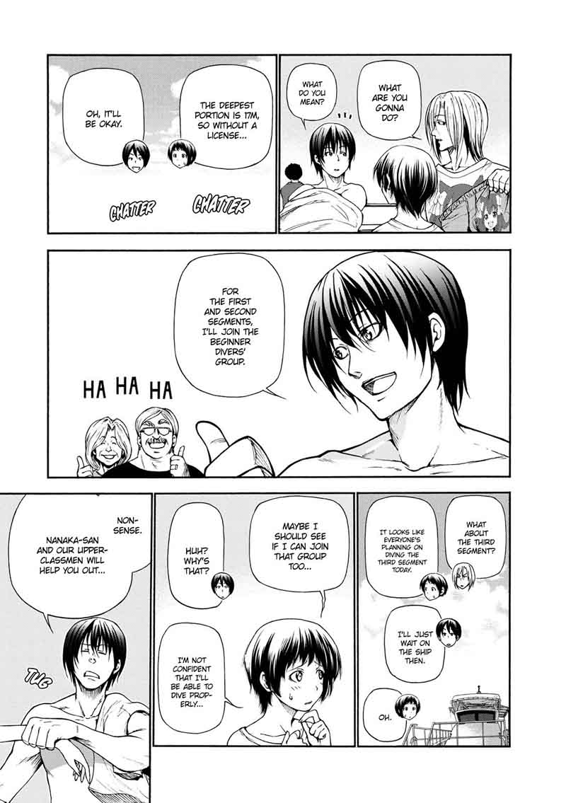 GRAND BLUE Chapter 20 - Page 12 in English