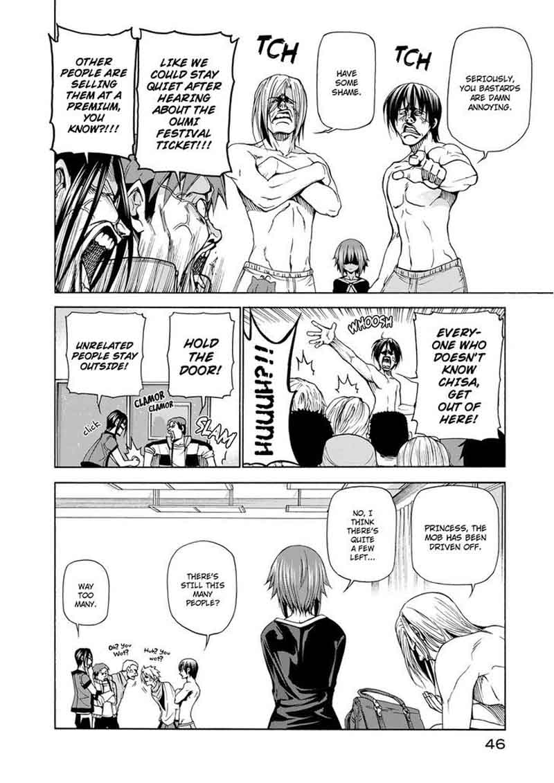 GRAND BLUE Chapter 23 - Page 4 in English