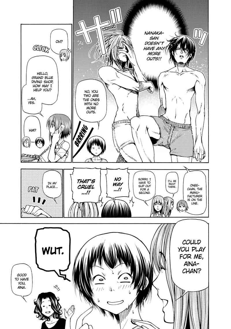 GRAND BLUE Chapter 28 - Page 73 in English