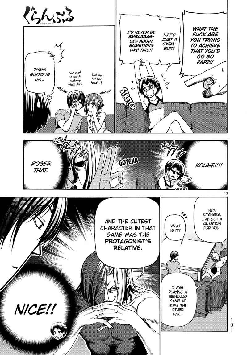 GRAND BLUE Chapter 29 - Page 12 in English