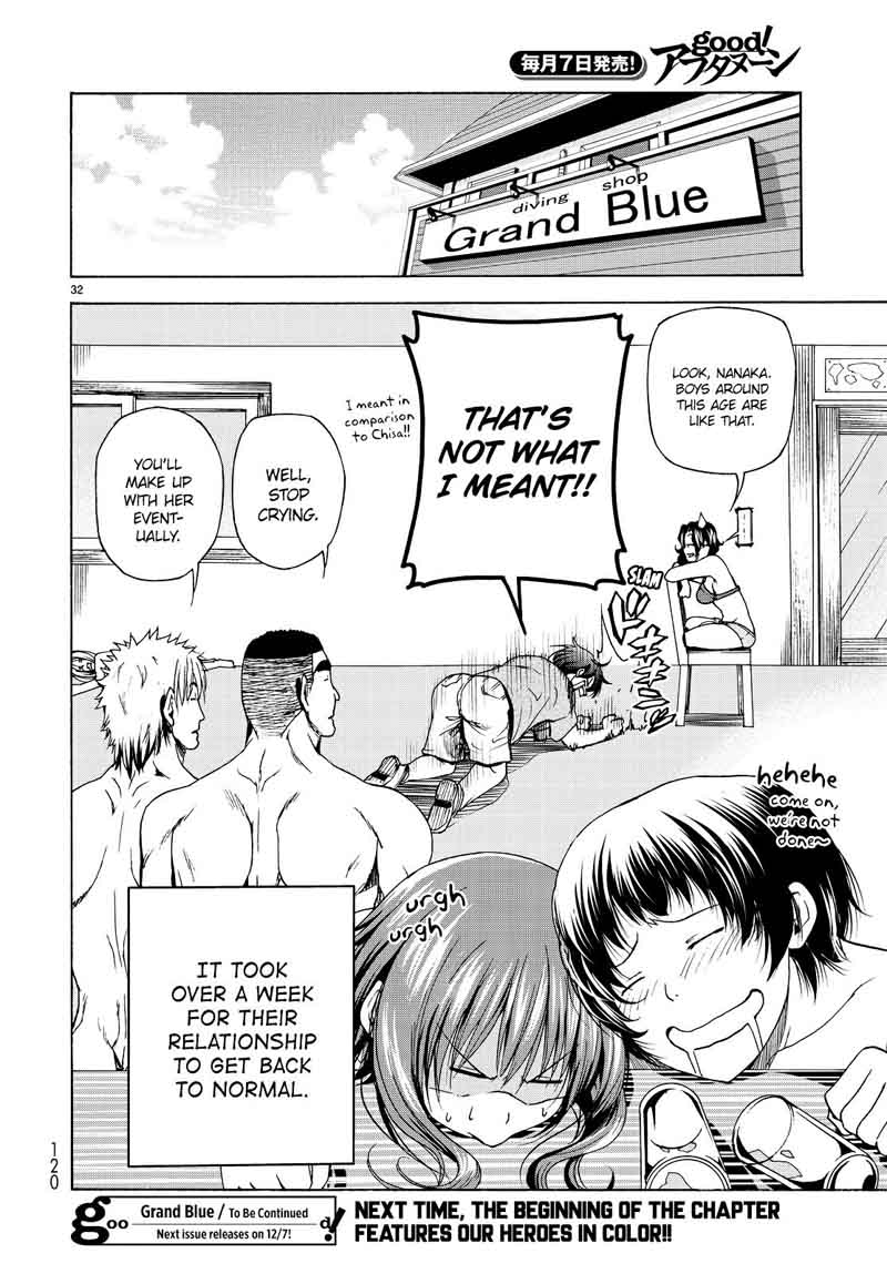 GRAND BLUE Chapter 29 - Page 31 in English