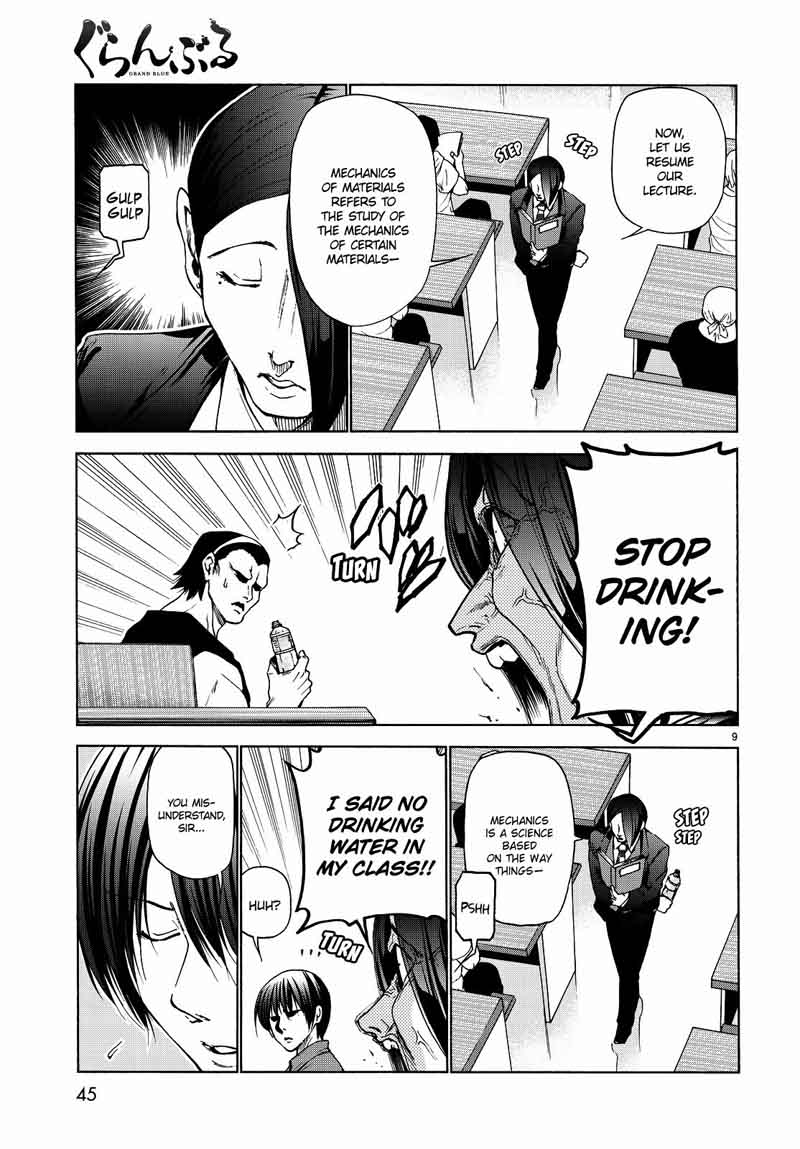 GRAND BLUE Chapter 31 - Page 10 in English
