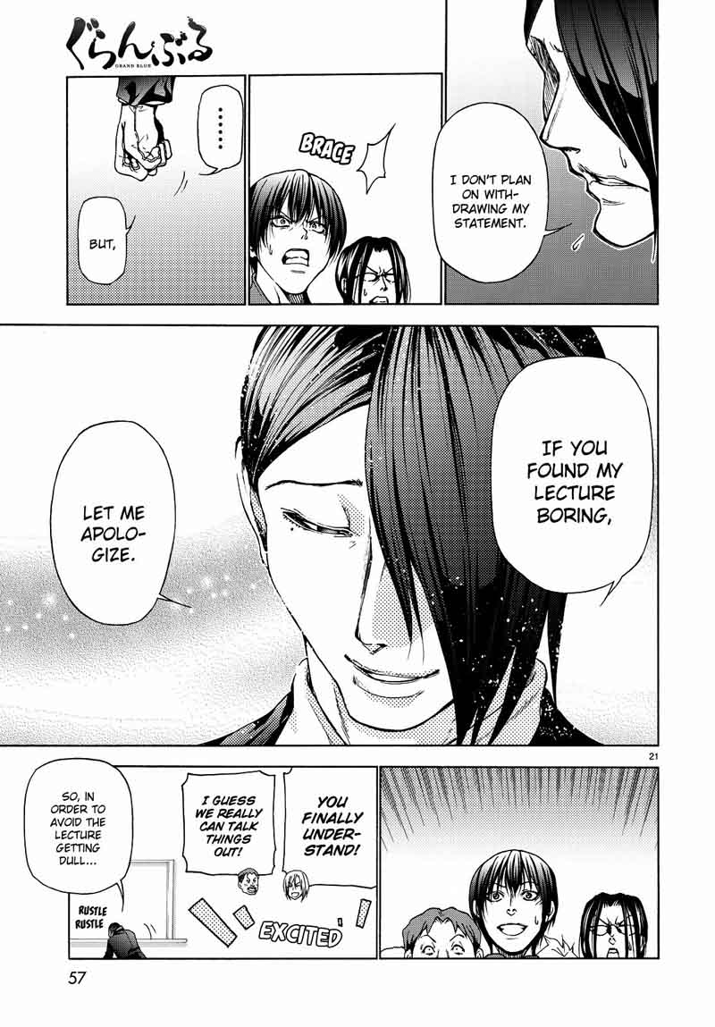 GRAND BLUE Chapter 31 - Page 22 in English
