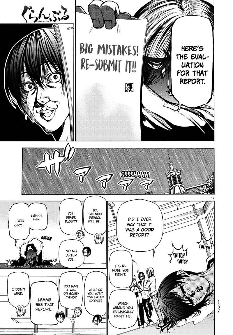 GRAND BLUE Chapter 32 - Page 17 in English
