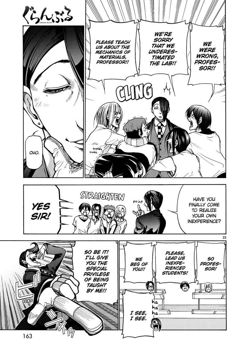 GRAND BLUE Chapter 32 - Page 23 in English