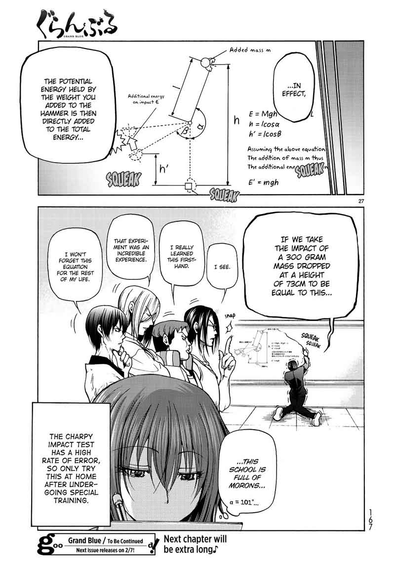 GRAND BLUE Chapter 32 - Page 27 in English