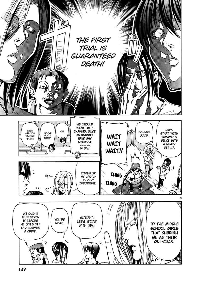 GRAND BLUE Chapter 32 - Page 9 in English