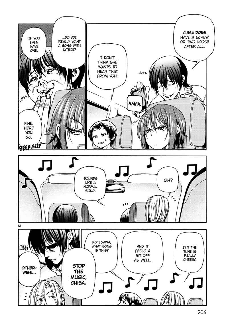 GRAND BLUE Chapter 33 - Page 12 in English