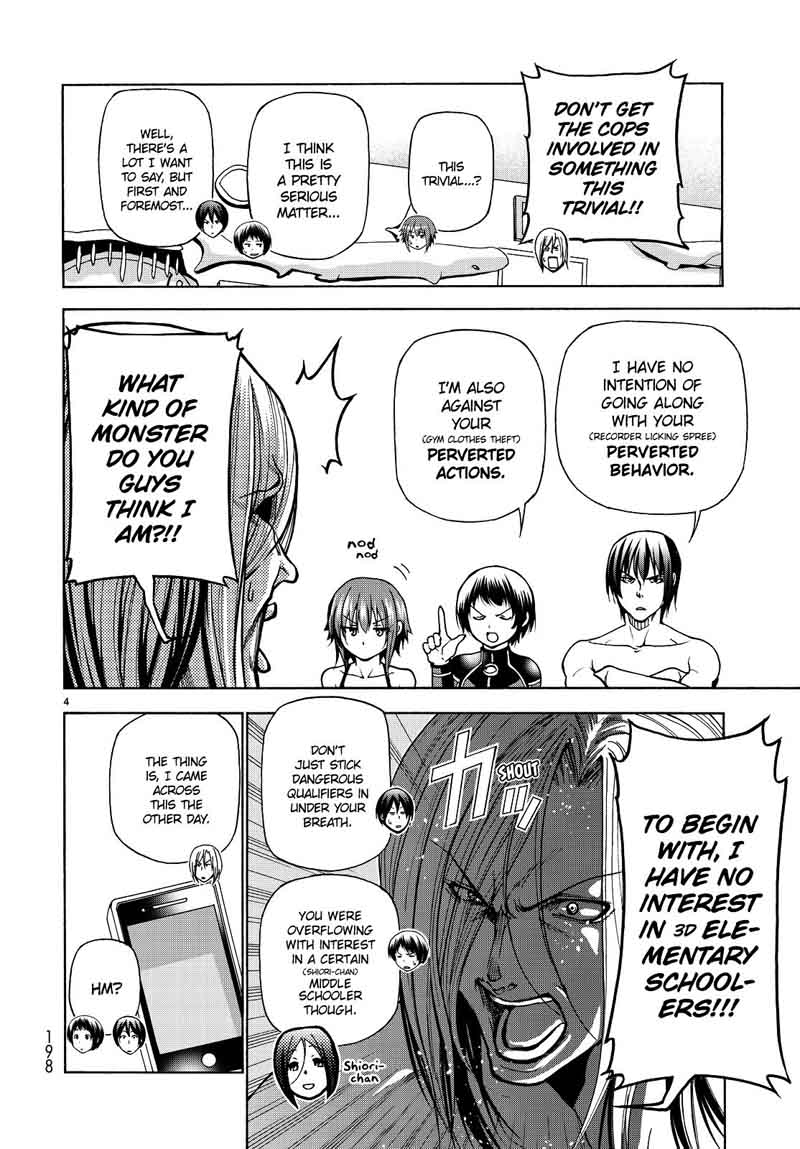 GRAND BLUE Chapter 33 - Page 4 in English