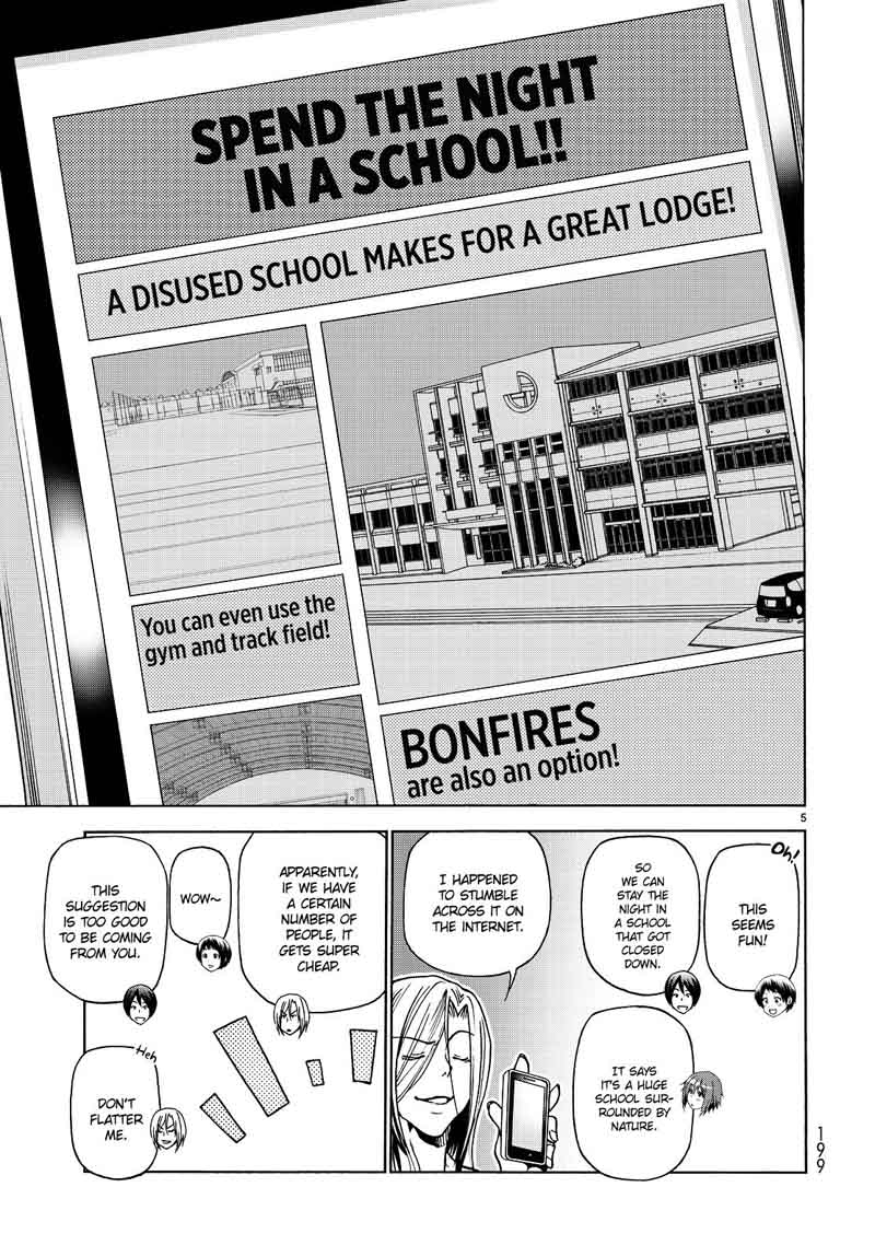 GRAND BLUE Chapter 33 - Page 5 in English