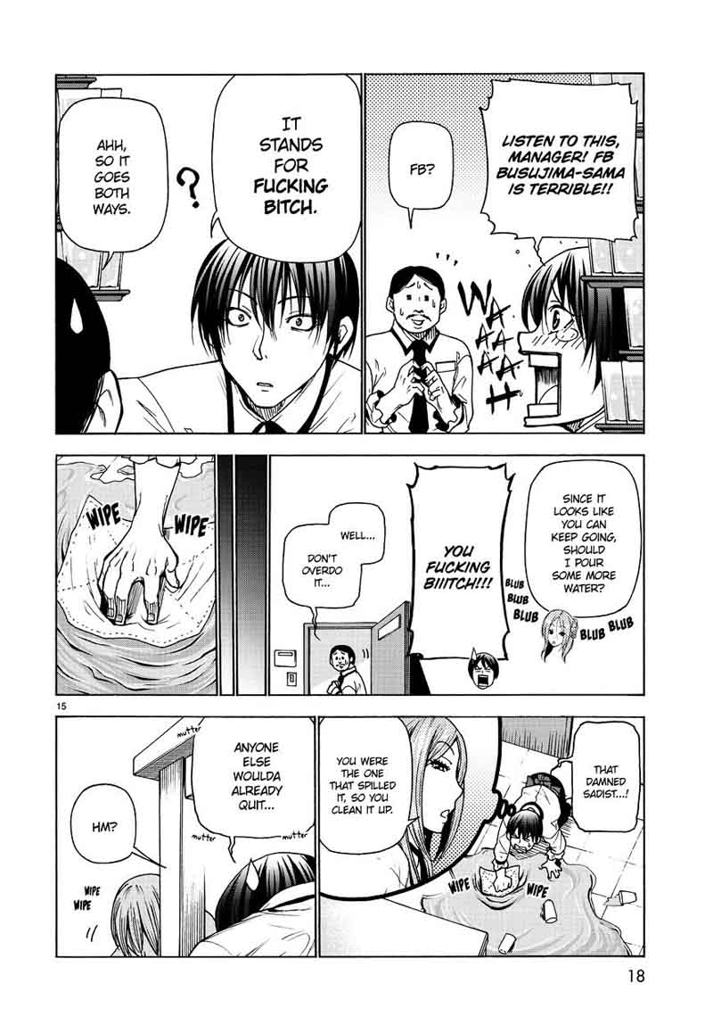 GRAND BLUE Chapter 34 - Page 16 in English