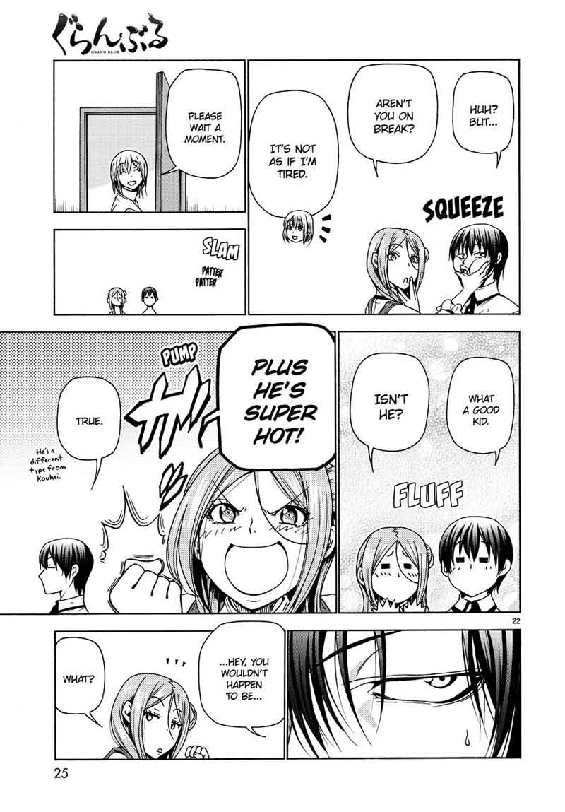 GRAND BLUE Chapter 34 - Page 23 in English