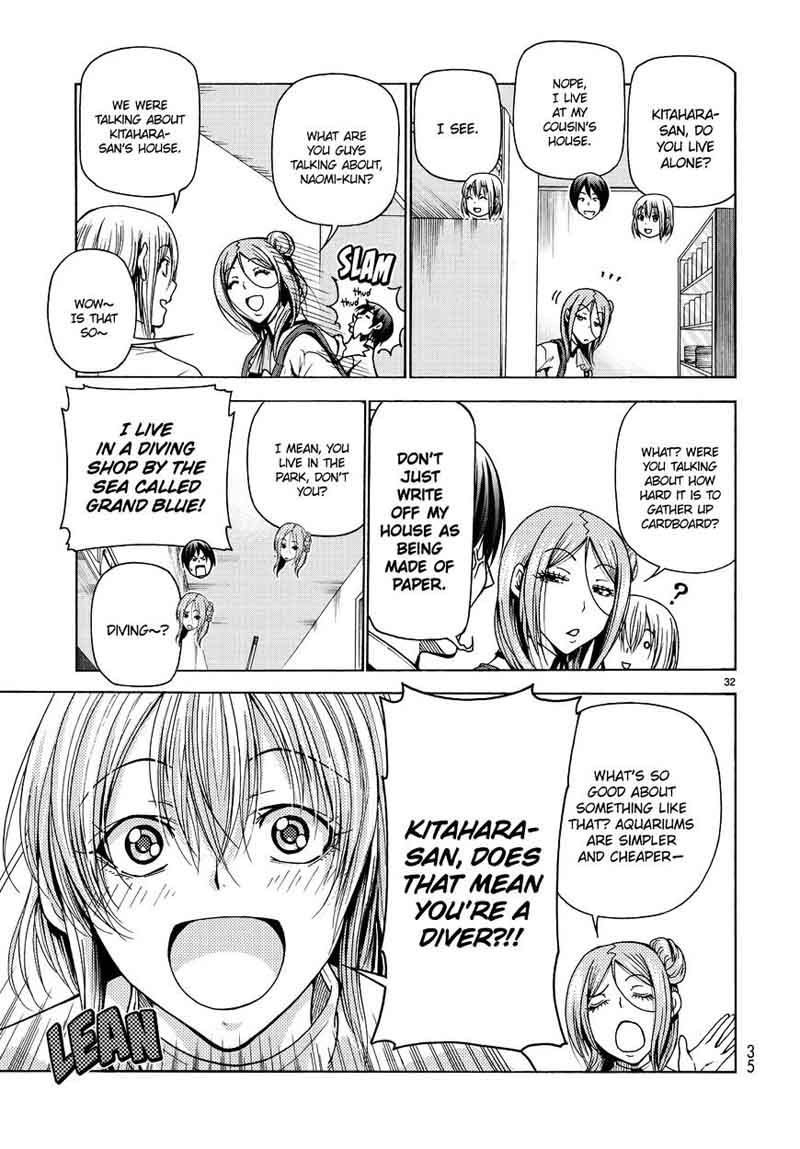 GRAND BLUE Chapter 34 - Page 33 in English