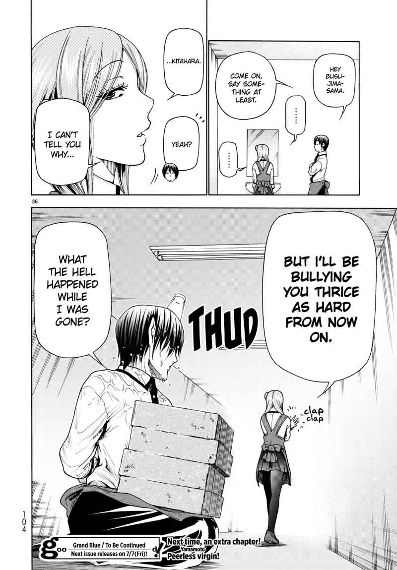GRAND BLUE Chapter 36 - Page 38 in English