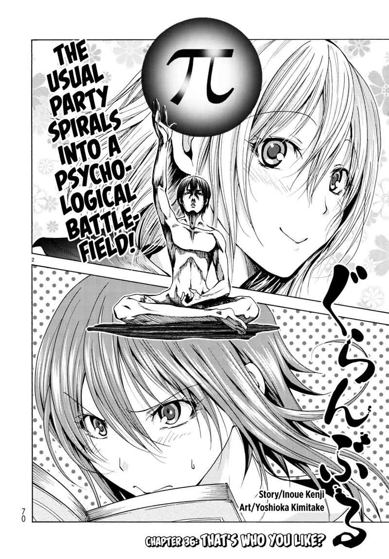 GRAND BLUE Chapter 36 - Page 4 in English