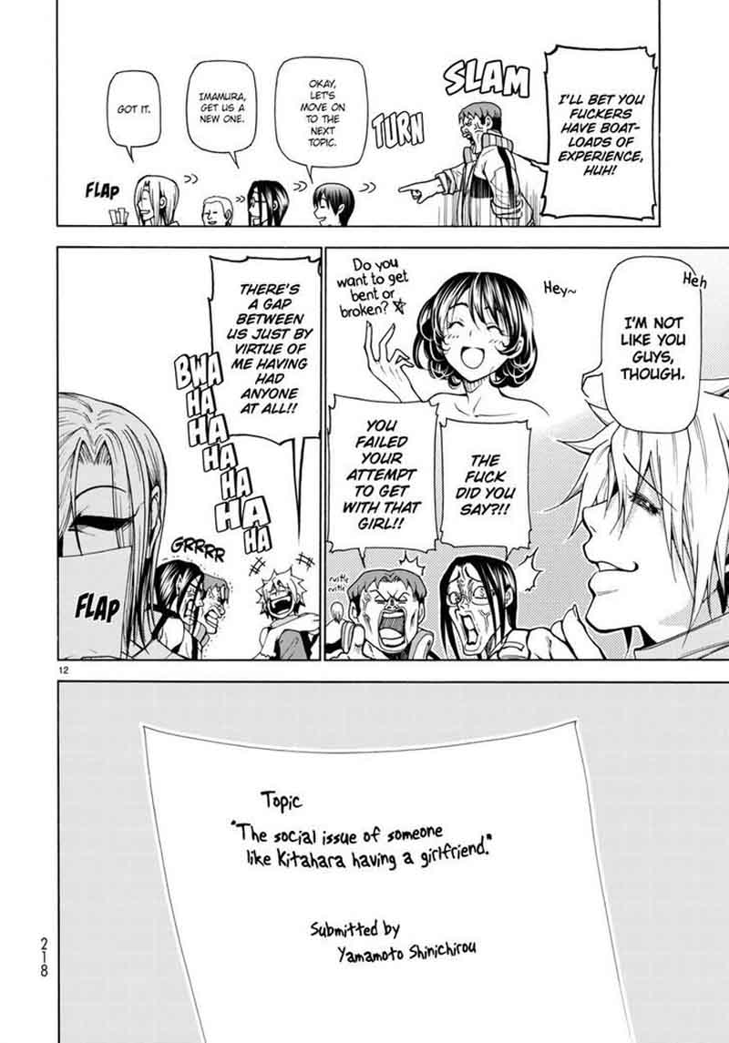 GRAND BLUE Chapter 37 - Page 12 in English