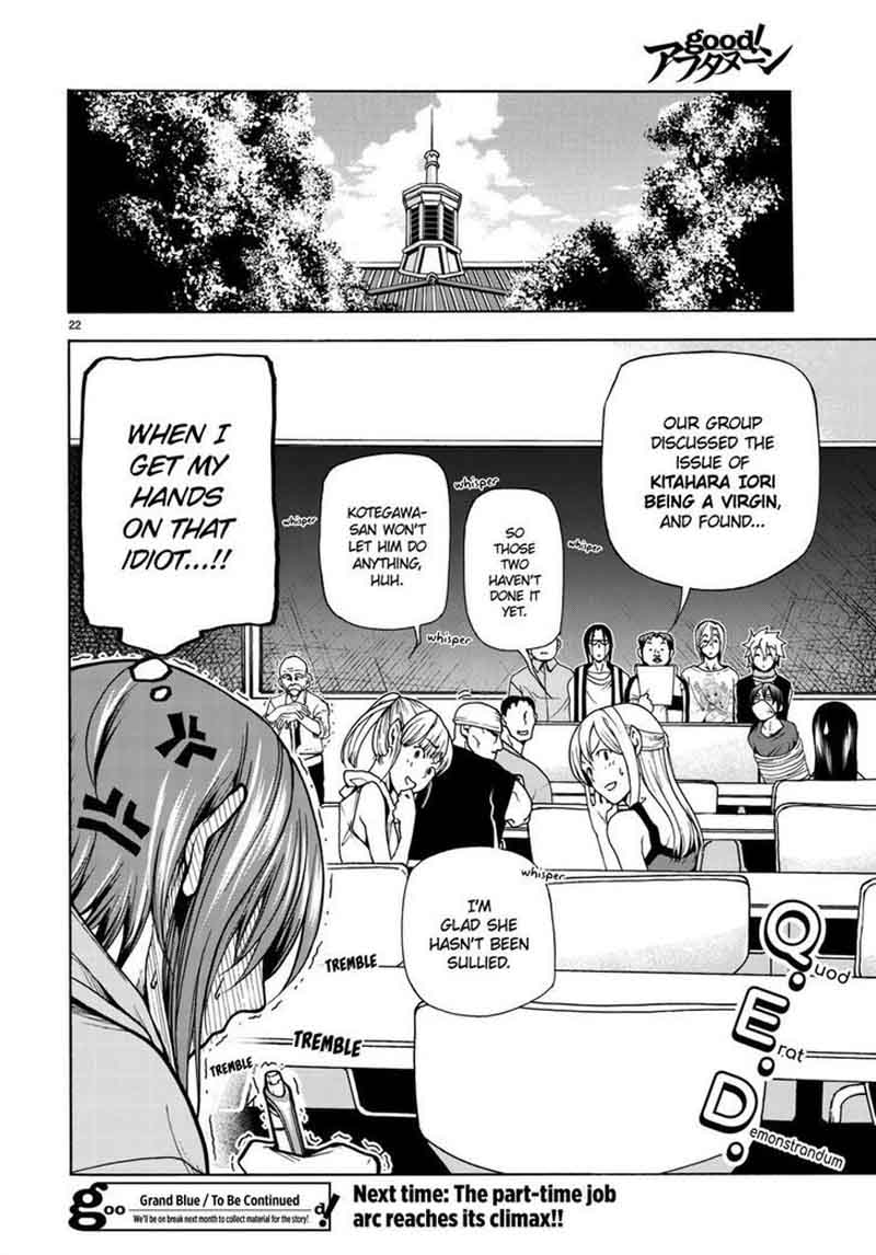 GRAND BLUE Chapter 37 - Page 21 in English