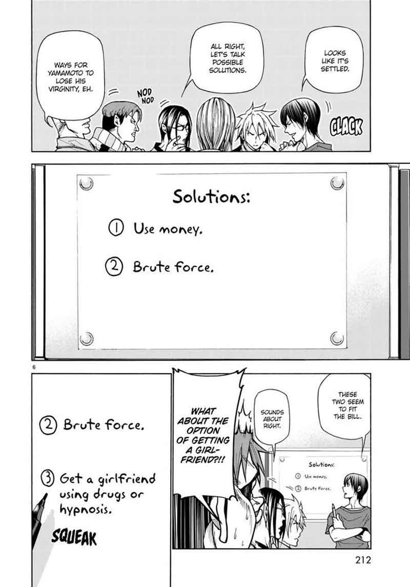 GRAND BLUE Chapter 37 - Page 6 in English