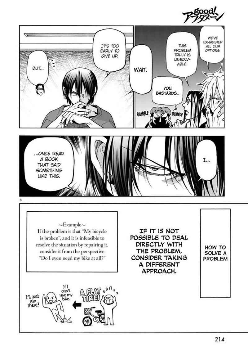GRAND BLUE Chapter 37 - Page 8 in English