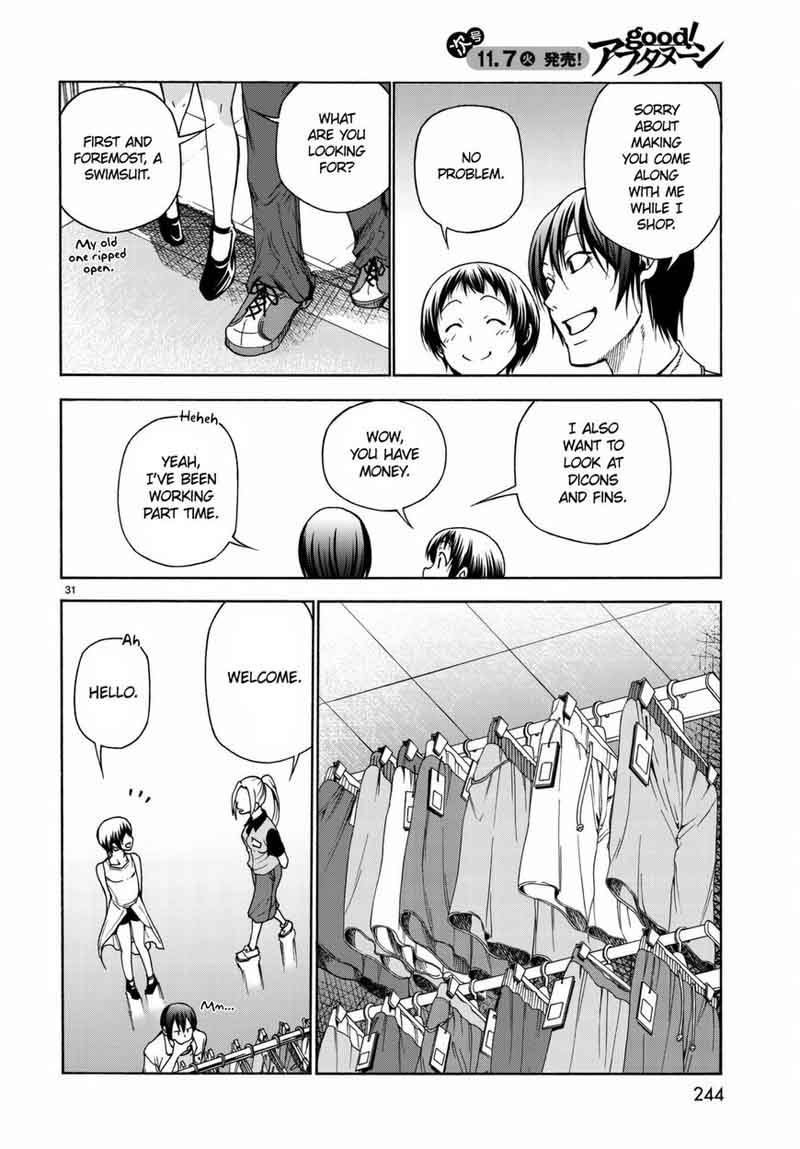 GRAND BLUE Chapter 38 - Page 33 in English