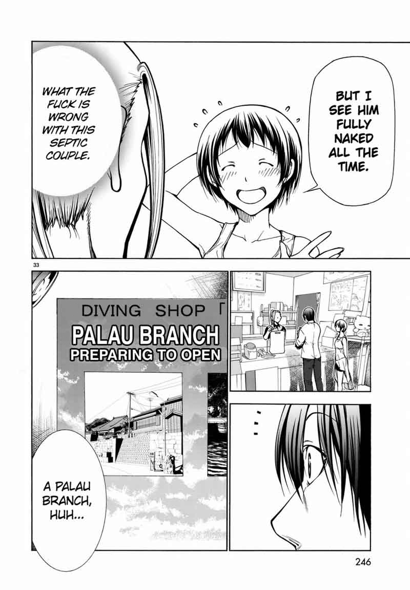 GRAND BLUE Chapter 38 - Page 35 in English