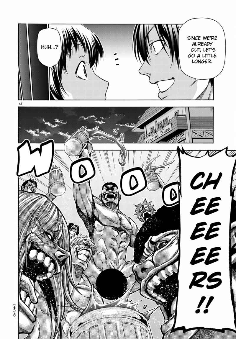 GRAND BLUE Chapter 38 - Page 44 in English
