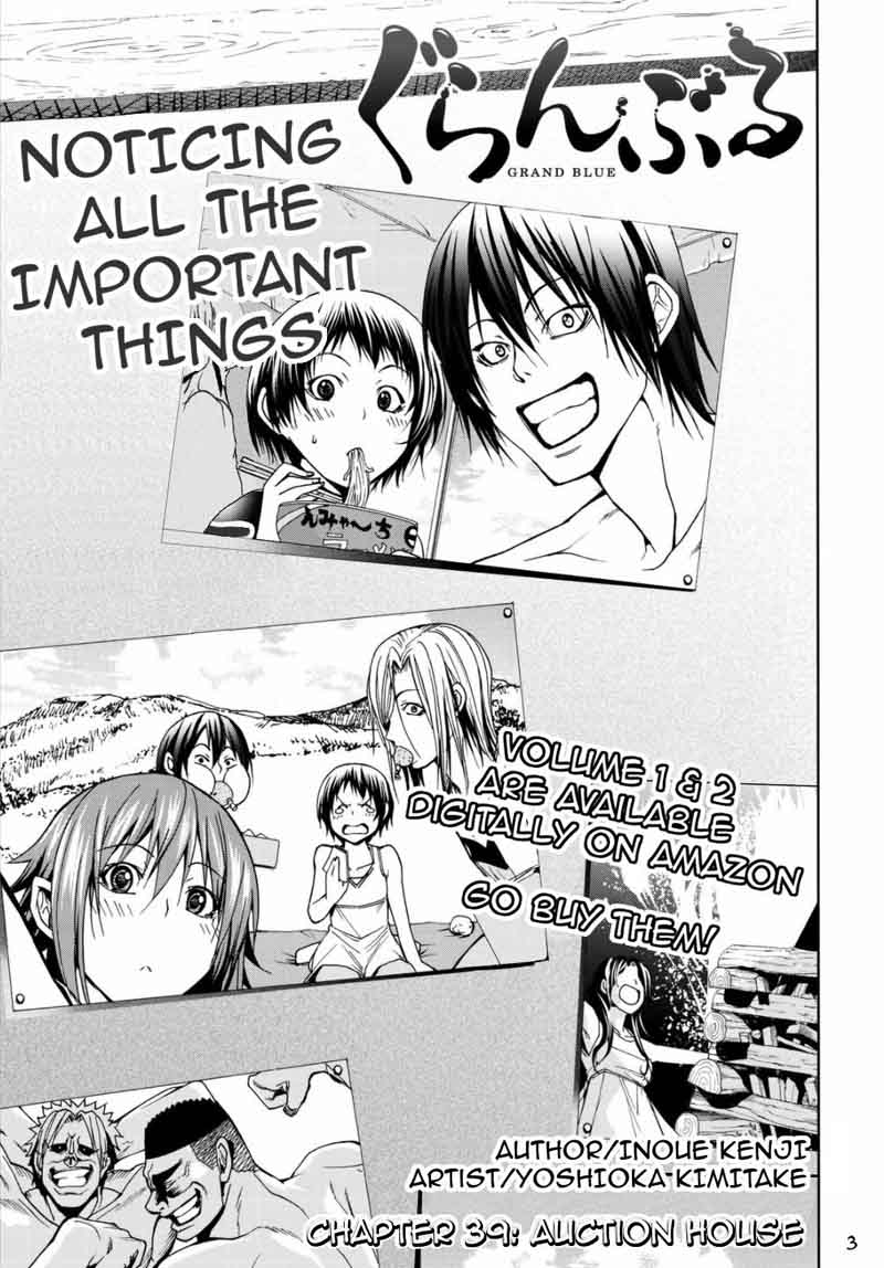 GRAND BLUE Chapter 39 - Page 3 in English