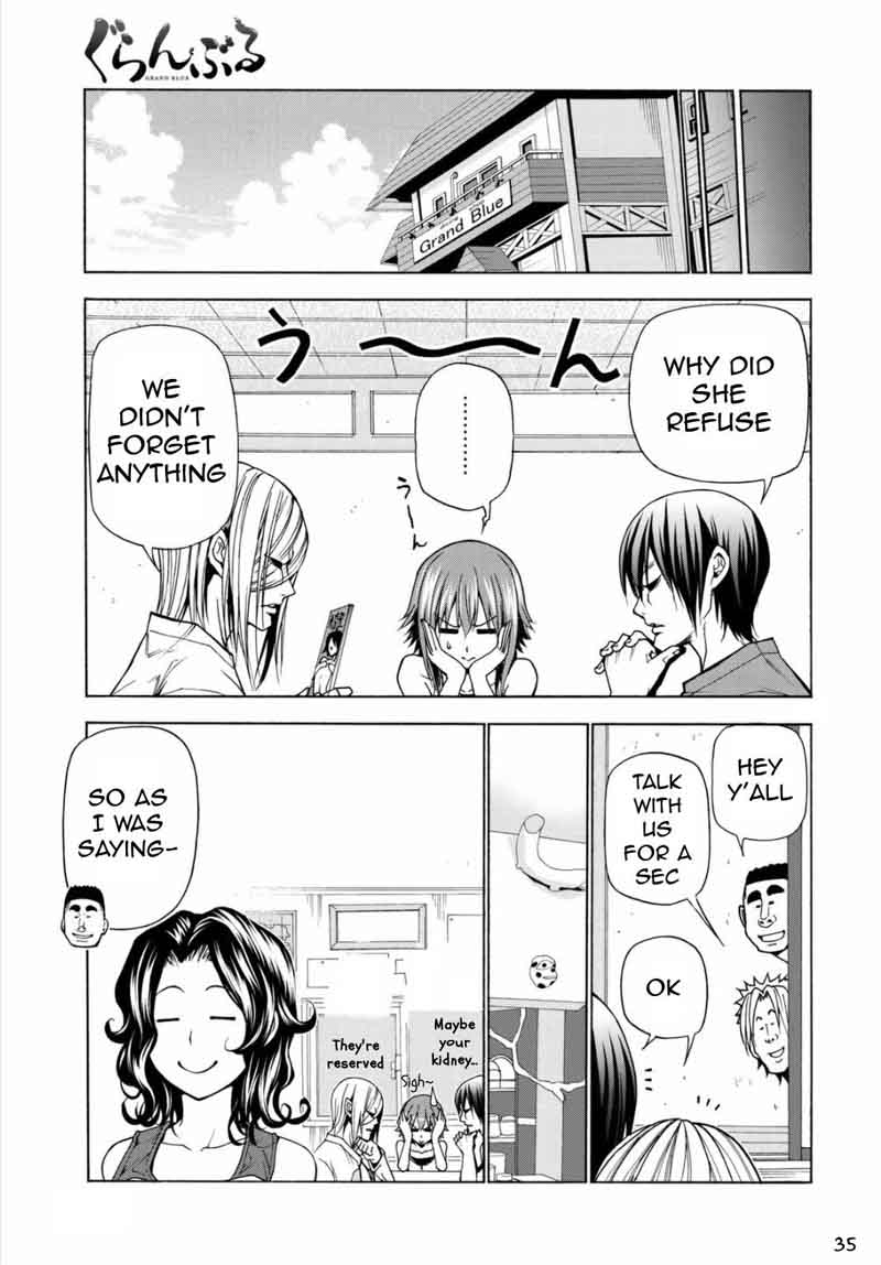 GRAND BLUE Chapter 39 - Page 34 in English
