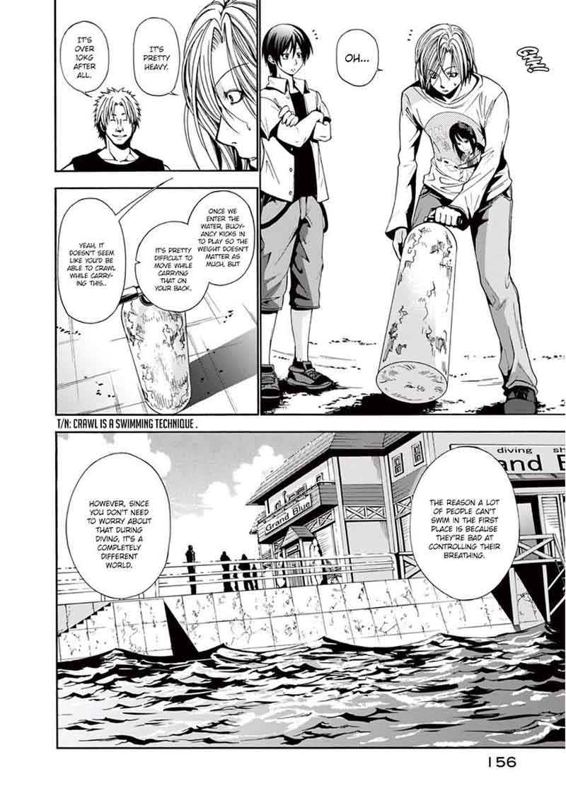 GRAND BLUE Chapter 4 - Page 12 in English